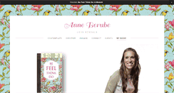 Desktop Screenshot of anneberube.com